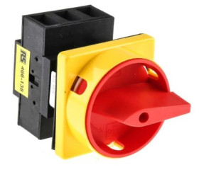 Przełącznik izolacyjny bez bezpiecznika 3-biegunowy 63 A 22 kW 3-fazowy IP65