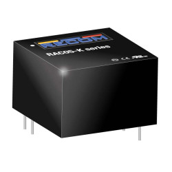 Zasilacz impulsowy nap. wyjściowe: 24V dc 5W 210mA 1 wyjście nap. wejściowe: 85 → 264V ac Do montażu na płytce