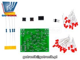 Wirujące LEDy - efekt świetlny