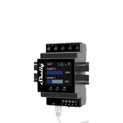 Shelly Shelly_Pro_PM Pro Dual Cover &amp; Shutter PM Wi-Fi LAN BT 32A 1 Phase