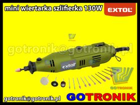 Mini wiertarka szlifierka EXTOL 130W