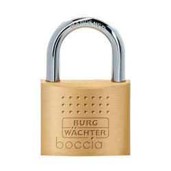 Burg W&#xE4;chter 33711 Padlock Brass 40mm Keyed-Different Double Lockable