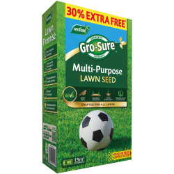 Gro-Sure 20500301 Multi-Purpose Lawn Seed 10m&#xB2; &#x2B; 30% Free