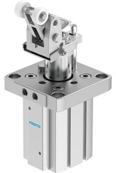 Siłownik kompaktowy skok: 30mm Festo Ø 50mm dwustronnego działania Action DFST-50-30-L-Y4-A-G2