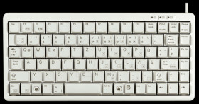 G84-4100LCMEU-0 Keyboard - USB - grey - US Layout