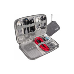 Organizer kabli i ładowarek mały wodoodporny 6 kieszonek Trizand