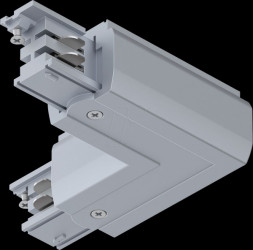 91371 ProRail3 L connector, 101x101 mm, max. 3680 W, silver