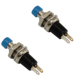 Opencircuit Tactile push buttons blue - 2 pcs
