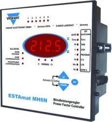 ESTAmat MH-N Power Factor Controller Mounting Instructions/Manual MV1171