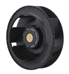 Wentylator promieniowy 48 V DC Sanyo Denki szerokość: 221mm przepływ: 742cfm odśrodkowa rostaw otworów: 58mm