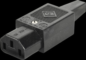 43R011311 Coupling for non-heating appliances C13, straight