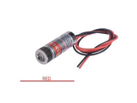 Laser 3-5V liniowy moc: 5mW 650nm czerwony Wymiary: Długość: 35mm...