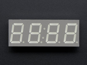 Adafruit Green 7-segment clock display - 0.56" digit height