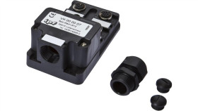 Vk000007, Rozdzielacz, 60X42x102mm, 10-30V Dc, 4X M12, 5Pin, Ip67, Pbt, M20 X...