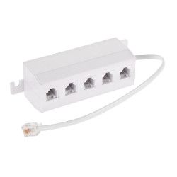 ZŁĄCZE TELEFONICZNE PRZYŁĄCZE 5x GNIAZDO 6p4c