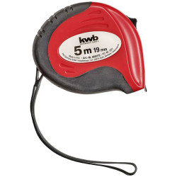 kwb 060215 tape measure 5m steel ABS auto-return accuracy class II