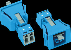 890-2102 WINSTA® MINI socket, 2-pin