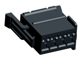 Złącze samochodowe 8-pinowe TE Connectivity 2-rzędowe Żeński Junior Power Timer Wciskane Obudowa złącza samochodowego