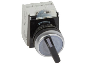 Manetka czarna 2 pozycyjna ST+NONC 12-24V 023763 LEGRAND