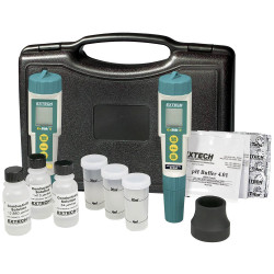 Extech EC510 Conductivity Tester Kit with pH TDS Salinity Temp Measure
