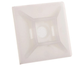 Element mocujący do opasek kablowych 28x28 biały ITA028028W /100szt./