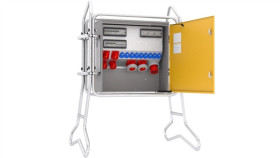 Rozdz. Budowlana Elbox-Xlr W125-022209 W Ramie Wtyk Cee 125A-5P Gn:9Xgk 230V...