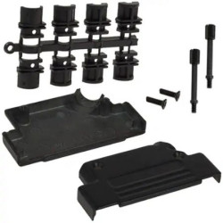 Osłona tylna D-Sub 37 -pinowe Cynk Kątowe Norcomp Złącze D-Sub, wysoka gęstość