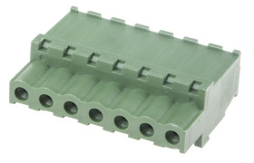 Listwa zaciskowa PCB 7 -pinowe raster 5.08mm Montaż na kablu Żeński RS PRO