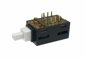 Przełącznik bistabilny podświetlany czarny