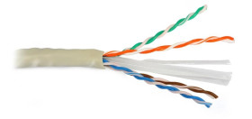 Przewód NETSET BOX U/UTP 6 skrętka wewnętrzna LSZH LSOH Halogen Free Dca-s1,d2,a1 E1614_305 23180 /305m/