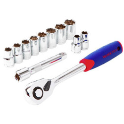 WorkPro WP202558 Socket Wrench Set 12-piece Metric Steel