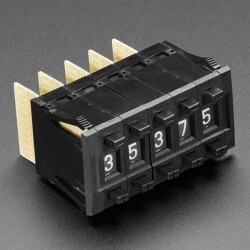 Mechanical Decade Counters - Small Size - Pack of 5