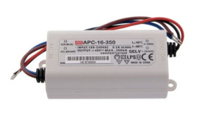 APC-16-350 wodoszczelny zasilacz impulsowy do LED 12-48V / 350mA; IP67