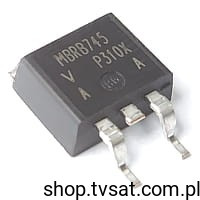 MBRB745 Diode 45V 7.5A Schottky SMD-TO263 VISHAY