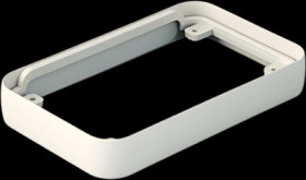 Intermediate ring, ABS, (L x W x H) 68 x 108 x 16 mm, white, for enclosure, A9151017