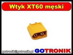 Wtyk XT60 męski