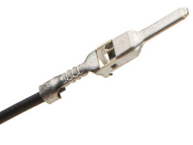 Zacisk zagniatany Męski Molex 217347 Zagniatane 22 AWG Wysokotemperaturowa hybrydowa obudowa gniazda VersaBlade 20 AWG