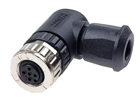Złącze M12 4p IP67, wtyk żeński kątowy; Conec 43-00096