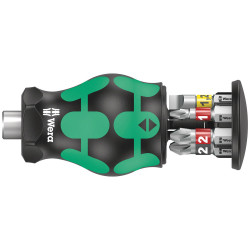 Wera 05008874001 Kraftform Kompakt Stubby Magazine 2, 6 pc