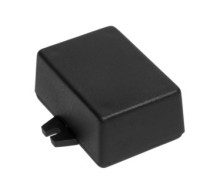 Z-24U Obudowa z tworzywa Z24U wymiary: 66x48x30mm - pełna - uszy na dłuższej krawędzi - czarna