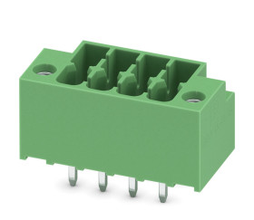 Złącze PCB 4 -pinowe raster 3.5mm 2 -rzędowe Wciskane Męski Phoenix Contact