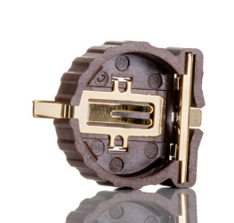 Uchwyt do baterii, x 1, maks. Ø 12mm, Montaż powierzchniowy