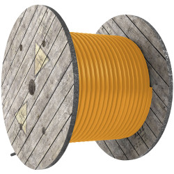 as - Schwabe 59446 Heavy Duty Cable H07BQ-F 5x6mm&#xB2; Flame-Resistant Cable