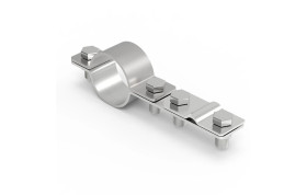 Obejma uziemiająca do masztu odgromowego 66404005