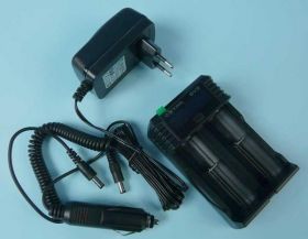 ŁADOW.AKUM.Li-ION 1-2x18650 XTAR SV-2