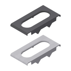 Spinka do kabli 60mm Czarny zacisk kablowy