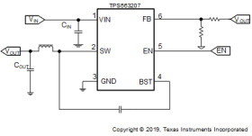4.3-V to 17-V input, 3-A synchronous buck converter in SOT563