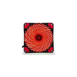Wentylator 12cm Gaming 33x LED Czerwony 4+3 Pin Molex