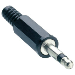 Lumberg KLS 2 Jack Plug Cable Mount Anti-kink 3.5mm 2 Pole Mono