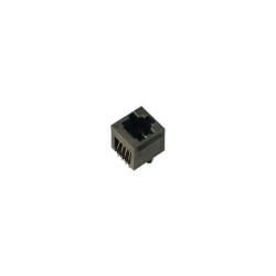 Amphenol 69254-001LF Modular Connector Ethernet 6 POS Female Vertical